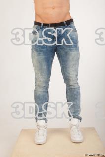 Leg light blue jeans of Andrew 0001